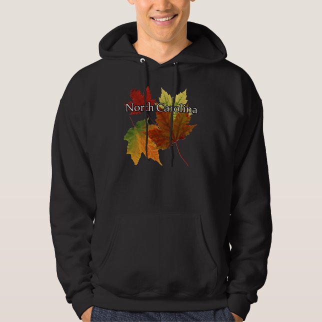 AUTUMN LEAVES IN NORTH CAROLINA HOODIE (Front)
