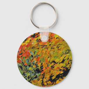 Autumn Leaves Key Ring