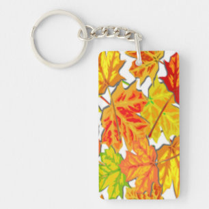 AUTUMN LEAVES KEY RING