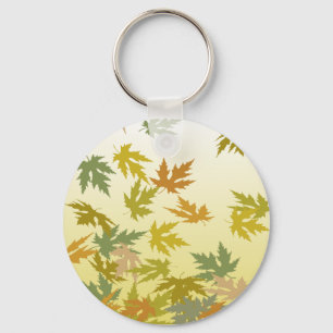 Autumn Leaves Key Ring