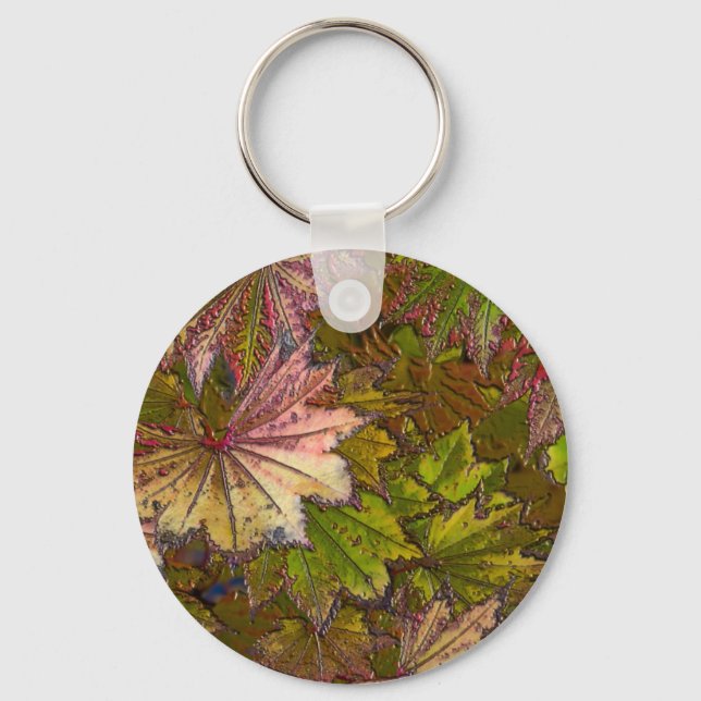 Autumn Leaves - Keychain (Front)