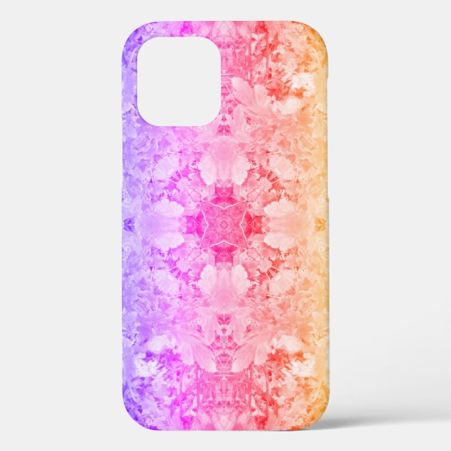 Autumn Leaves Mandala Art Hippie Tapestry Weave  Case-Mate iPhone Case (Back)