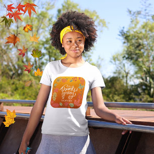 Autumn Leaves Matching Family Reunion Thanksgiving T-Shirt