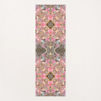 Autumn Leaves Meditative Mandala Art Yoga Mat