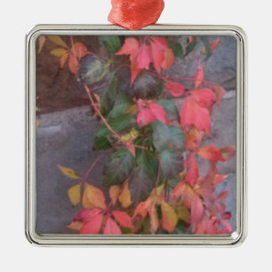 Autumn Leaves Metal Tree Decoration