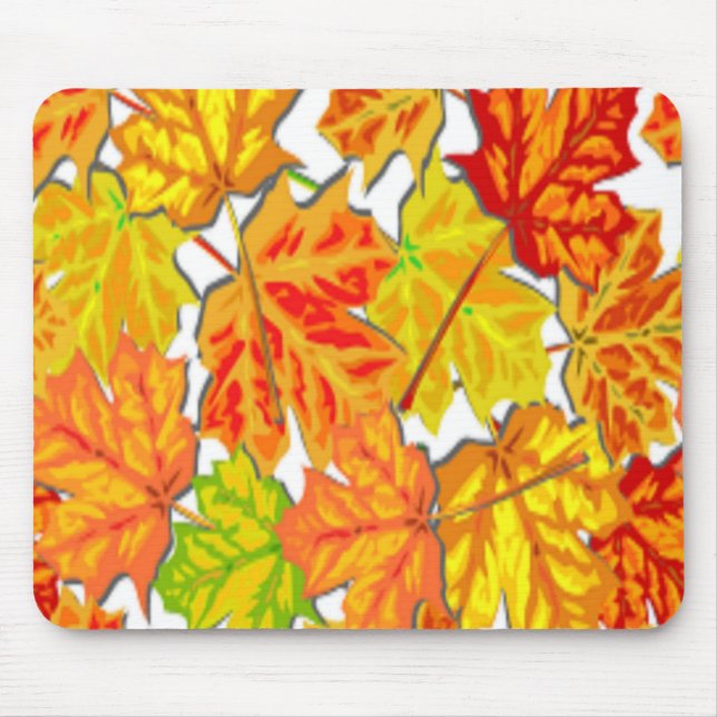 AUTUMN LEAVES MOUSE MAT (Front)