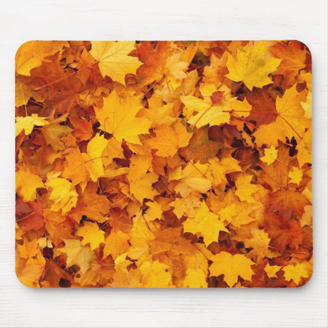 Autumn Leaves Mouse Mat (Front)