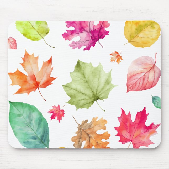 Autumn Leaves  Mouse Mat (Front)