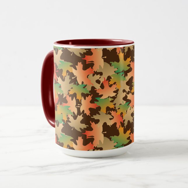 Autumn Leaves Mug (Front Left)