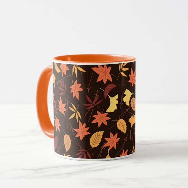 Autumn Leaves Mug (Front Left)