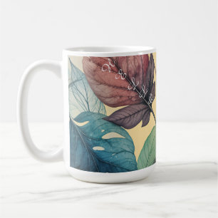 Autumn leaves mug