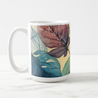 Autumn leaves mug