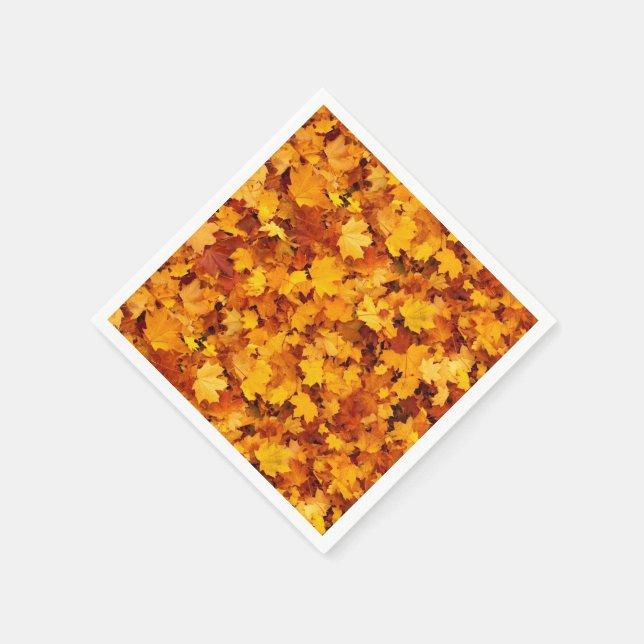 Autumn Leaves Napkin (Corner)