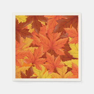 Autumn Leaves Napkin