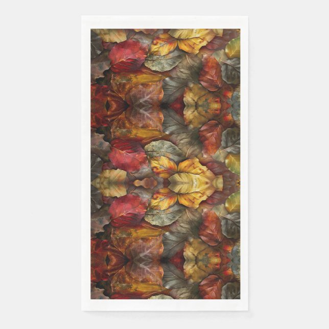 Autumn Leaves Napkin (Front)