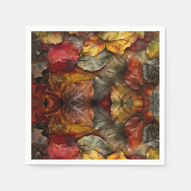 Autumn Leaves Napkin (Front)
