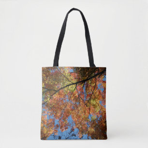 Autumn Leaves New England Photograph Tote Bag