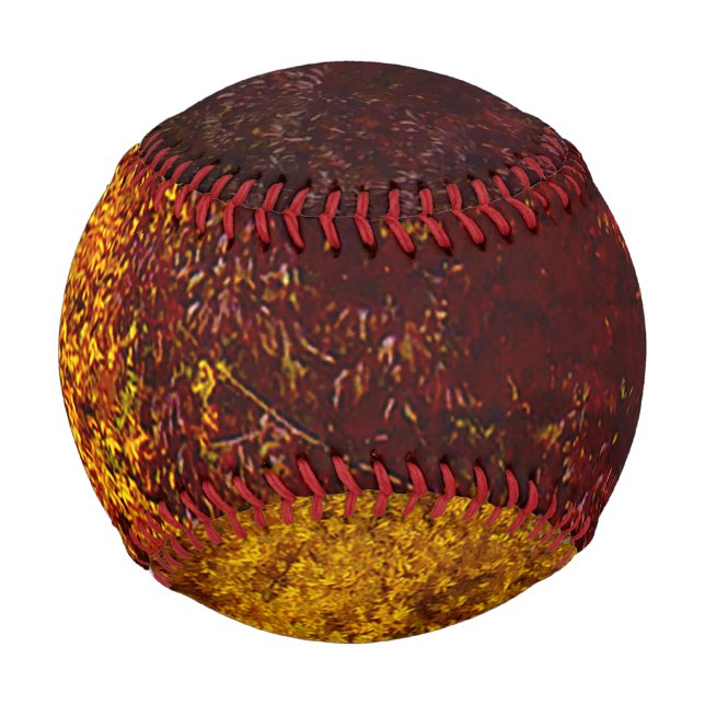 Autumn Leaves of Yellow and Purple, ZSSPG Baseball (Front)