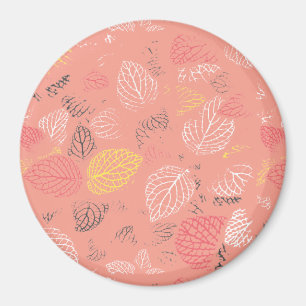 Autumn Leaves Pattern 5 Magnet