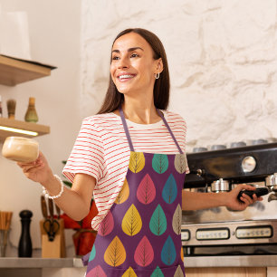 Autumn Leaves Pattern  Apron