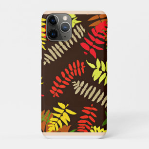 Autumn Leaves Pattern Art iPhone 11 Pro Case