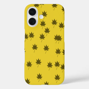 Autumn Leaves Pattern iPhone 16 Case