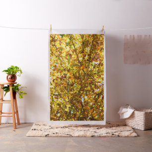 Autumn leaves pattern fabric