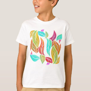 Autumn leaves pattern T-Shirt