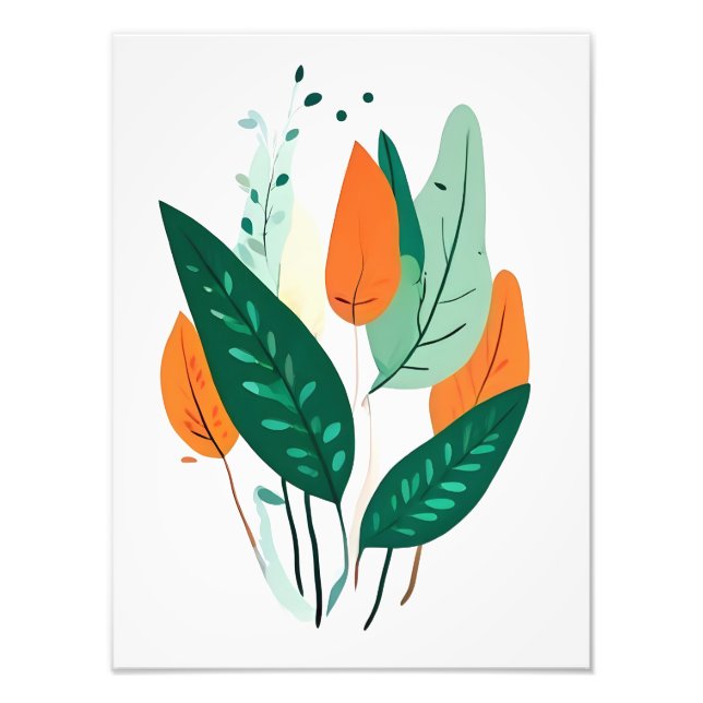 Autumn Leaves Photo Print (Front)