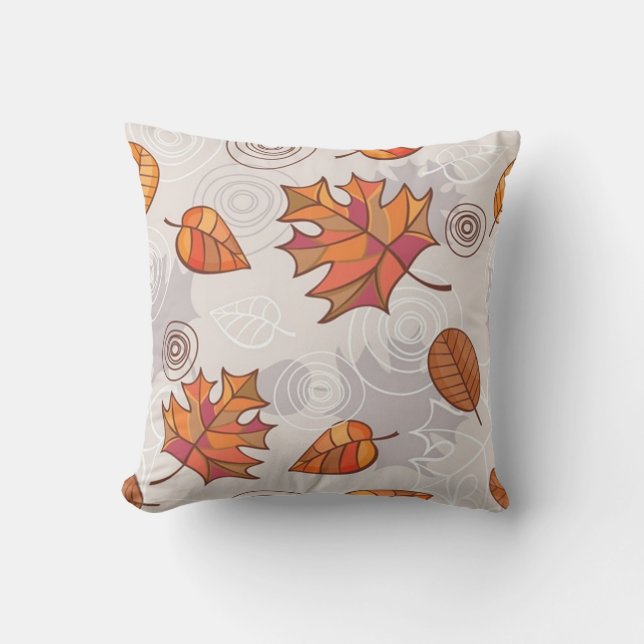 Autumn Leaves Pillow (Front)