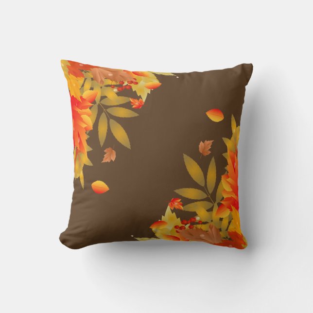Autumn Leaves Pillow (Front)