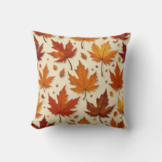 Autumn Leaves Pillow Cushion
