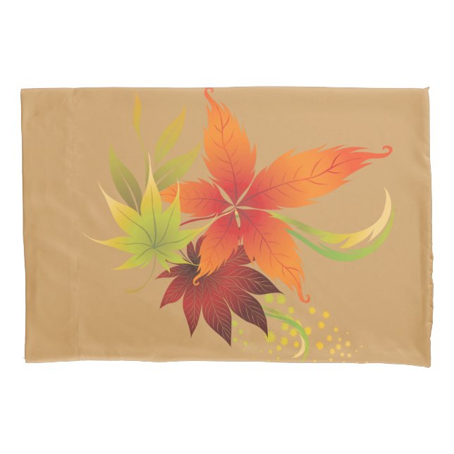 Autumn Leaves Pillowcase (Front)