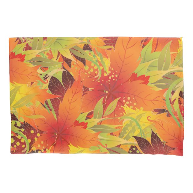 Autumn Leaves  Pillowcase (Front-Left)