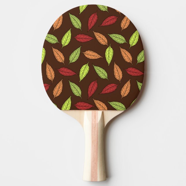 AUTUMN LEAVES PING PONG PADDLE (Front)