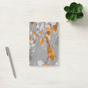 Autumn Leaves Post-it Notes