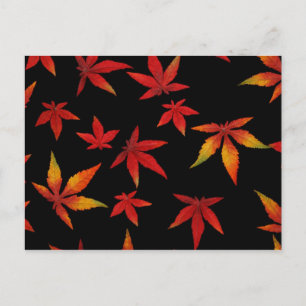 Autumn Leaves Postcard