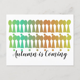 Autumn Leaves Postcard