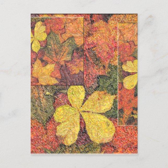Autumn Leaves Postcard (Front)