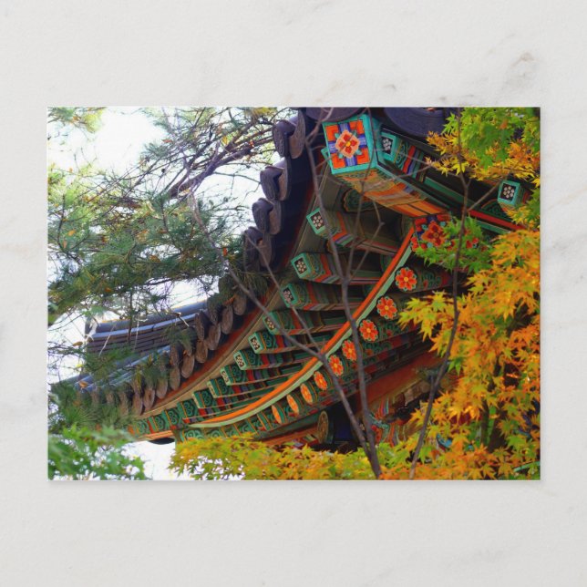 Autumn Leaves Postcard (Front)