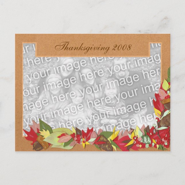 Autumn Leaves Postcard (Front)