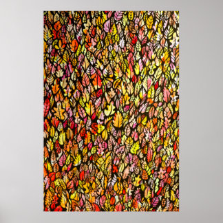 Autumn Leaves Poster