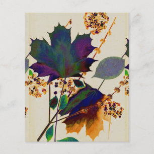 Autumn Leaves Royal Colours Paper Sheet