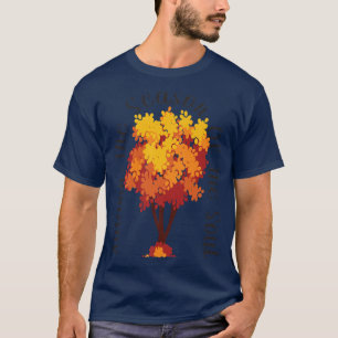 Autumn Leaves Season Of The Soul Fall Tree Leaf T-Shirt