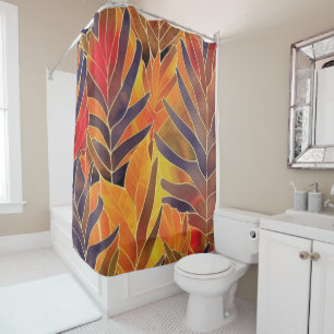 Autumn Leaves Shower Curtain
