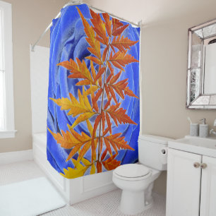 Autumn Leaves Shower Curtain