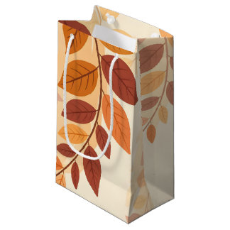 Autumn Leaves Small Gift Bag