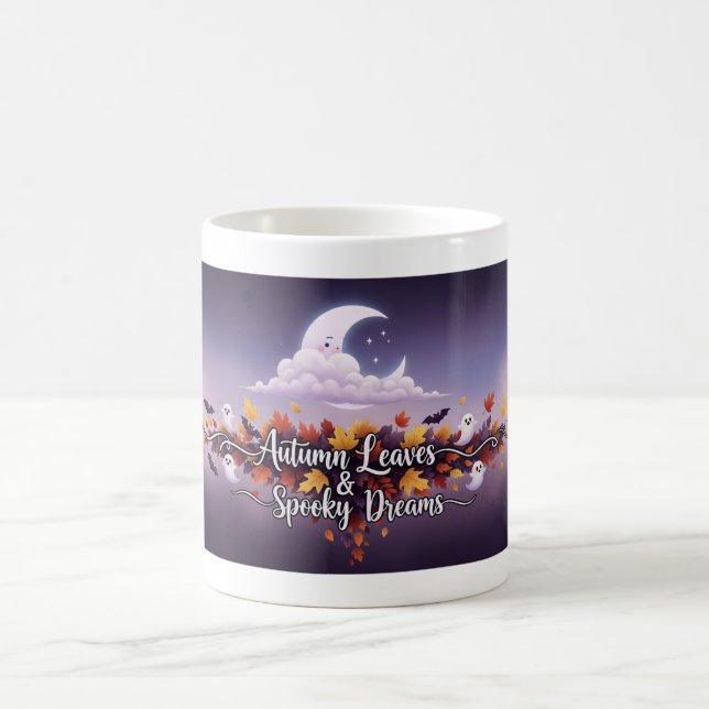 Autumn Leaves & Spooky Dreams Coffee Mug  (Center)