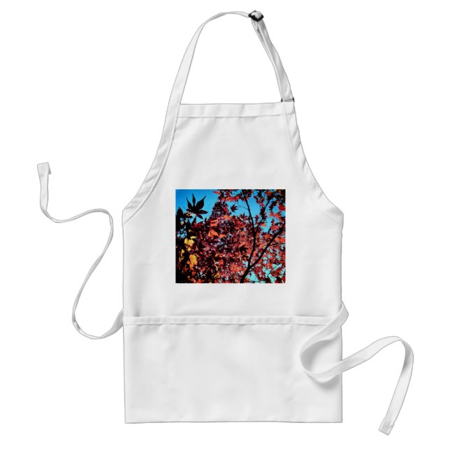 Autumn leaves standard apron (Front)