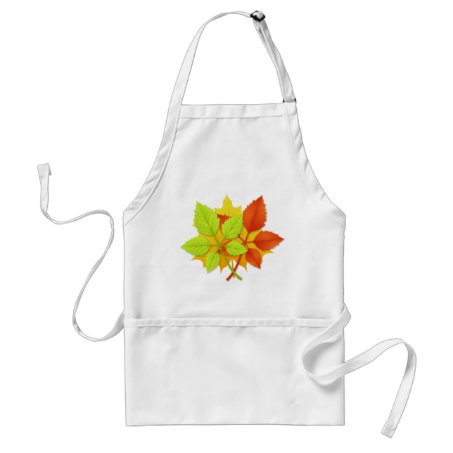 Autumn leaves standard apron (Front)